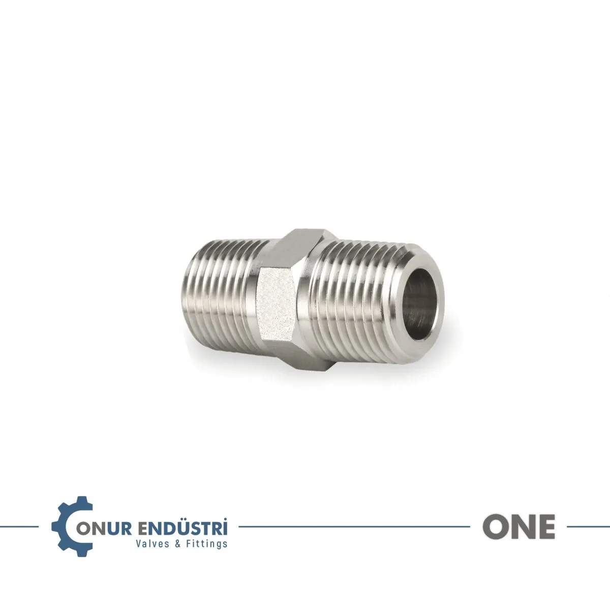 Nipel Hex (Paslanmaz)