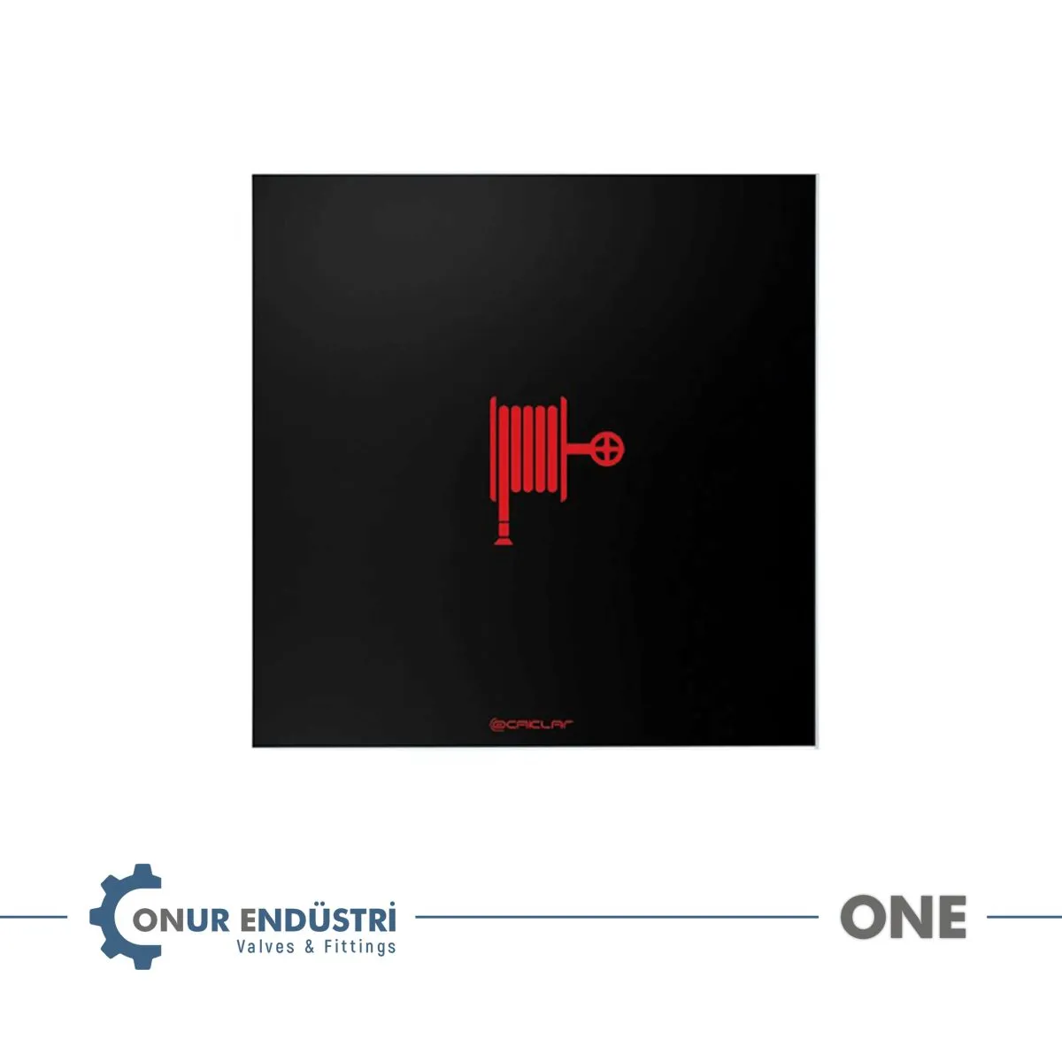 Yangın Dolabı Siyah Camlı